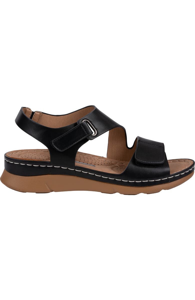 GOOD CHOICE NEW YORK Merisa Sandal, Alternate, color, Black