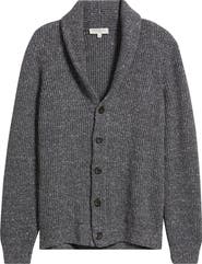 Jack Victor Wool & Silk Shawl Collar Cardigan