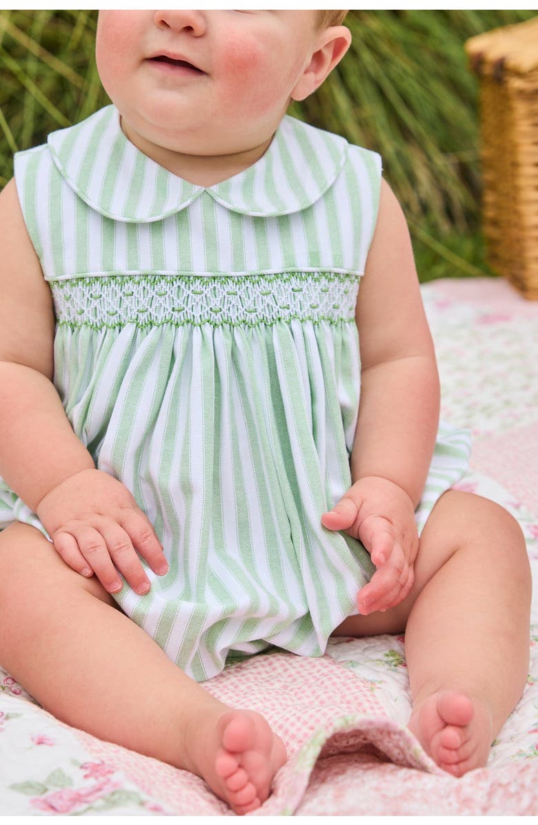 Little English Sleeveless Barrington Bubble, Alternate, color, Meriwether Stripe