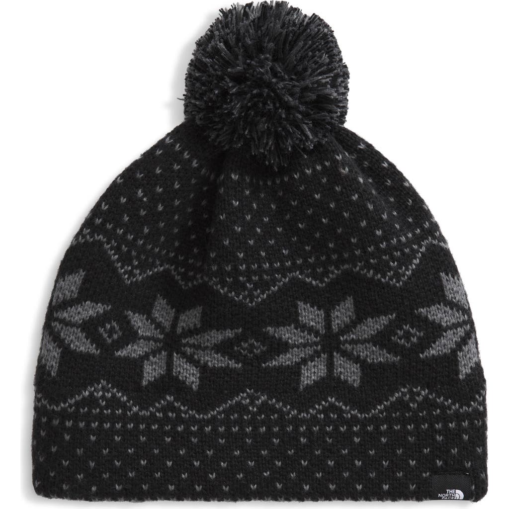 The North Face Kids' Cabin Ski Beanie In Gray