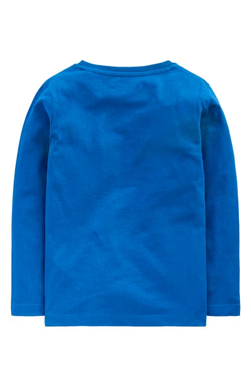 Boden Longsleeve Superstitch T Shirt Directoire Blue Penguin In Blue