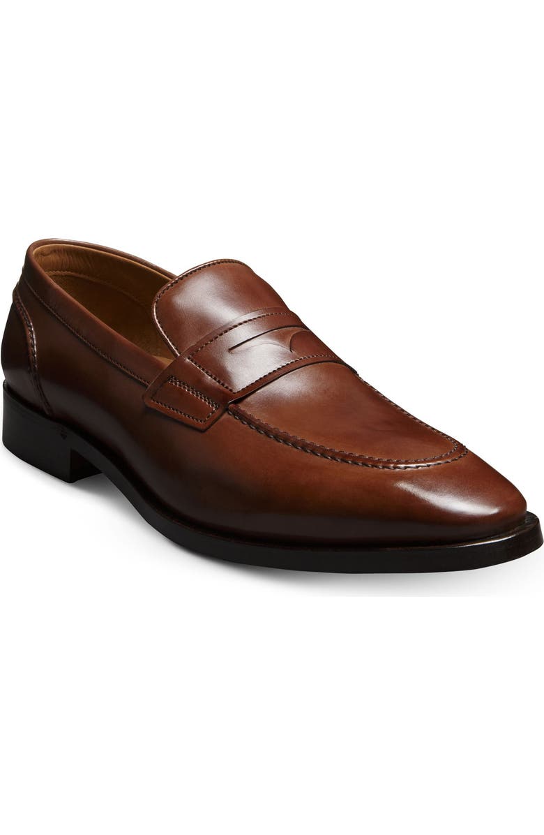 Allen Edmonds Siena Penny Loafer, Main, color, Chili