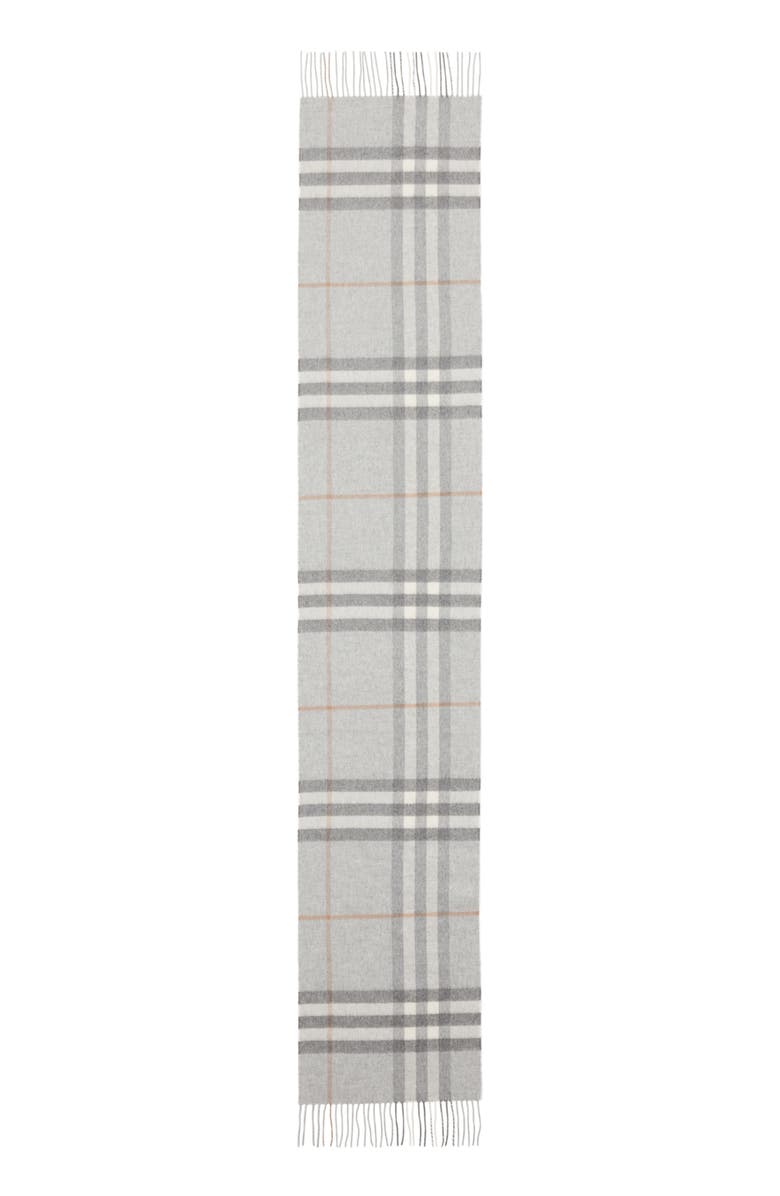 Burberry Giant Icon Check Cashmere Scarf, Alternate, color, 