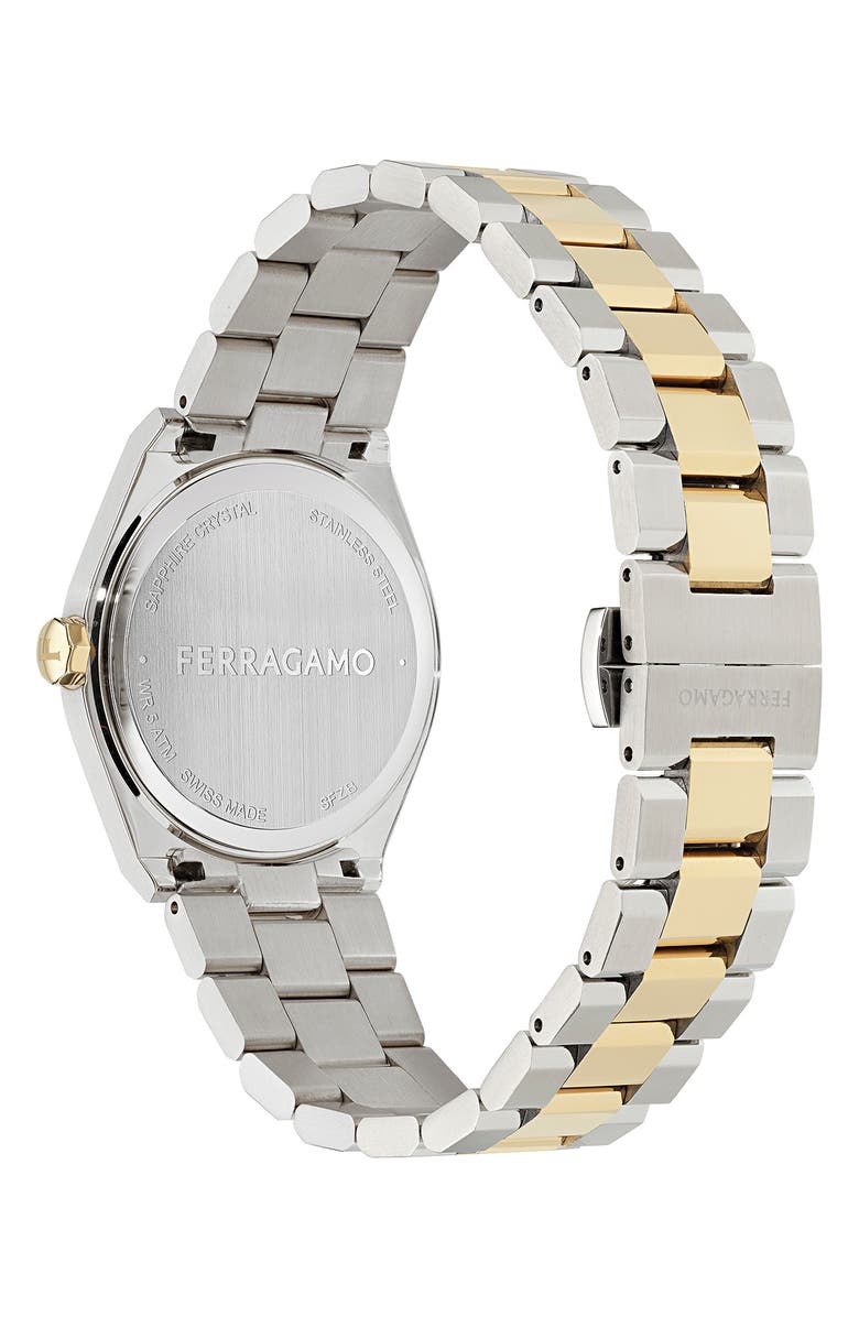 FERRAGAMO Vega Upper East Bracelet Watch, 35mm, Alternate, color,