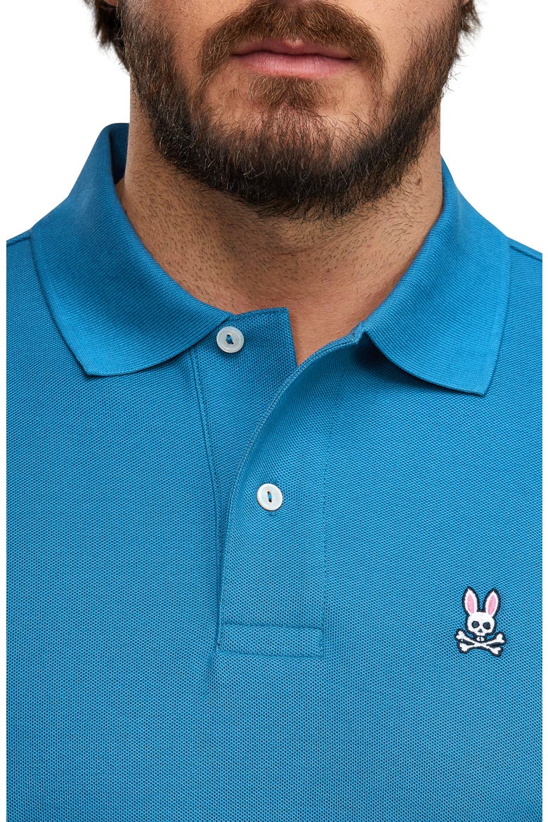 The Classic Slim Fit Piqué Polo, Alternate, color, BAHAMA