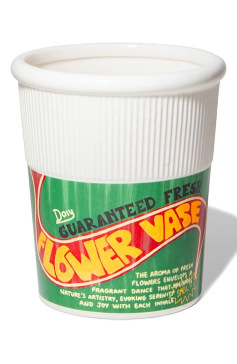 Noodle Pot Ceramic Vase