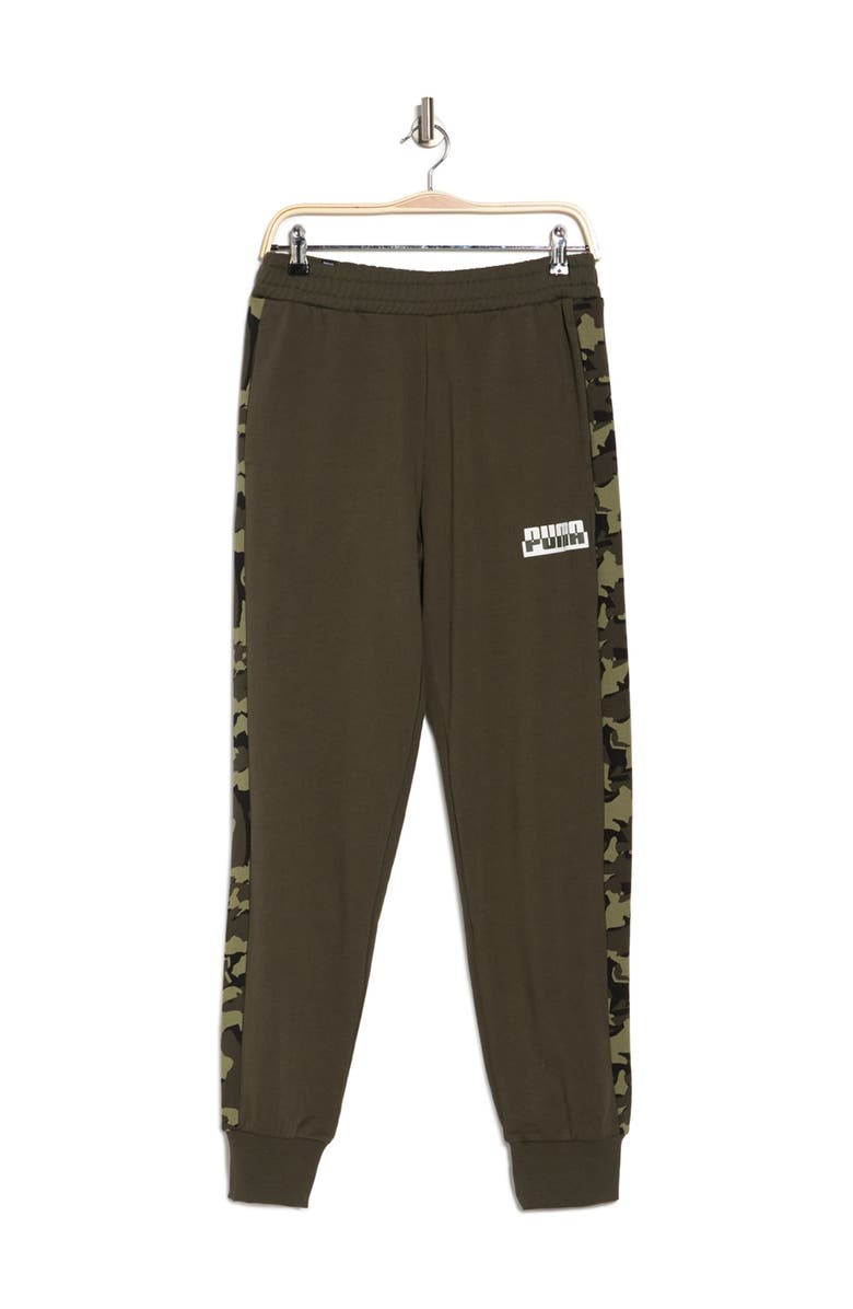 PUMA Core Camo Sweatpants, Alternate, color,