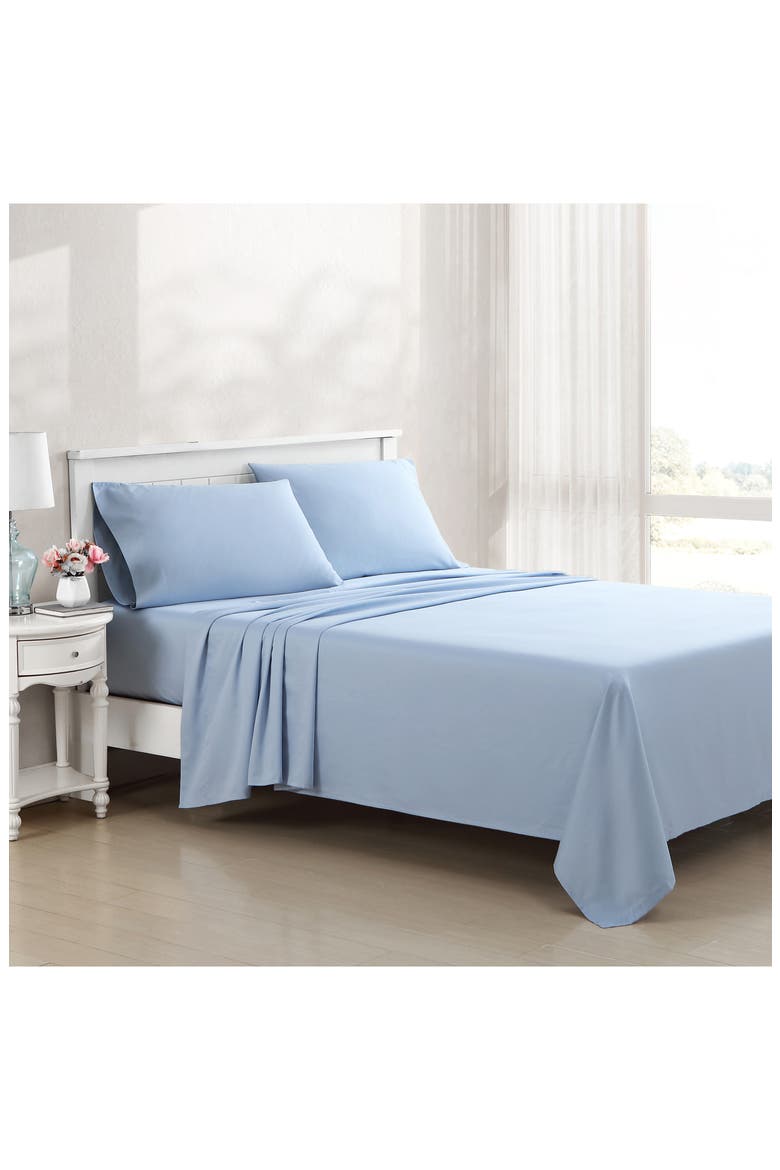 Solid 800 Thread Count Sheet Set, Alternate, color, PASTEL BLUE