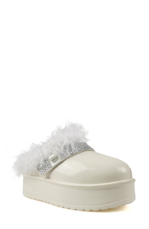 Sheridan Faux Fur Platform Slipper (Women)