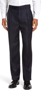 Zanella Bennett Straight Leg Pleated Dress Pants