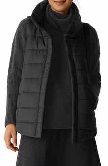 Stand Collar Puffer Vest