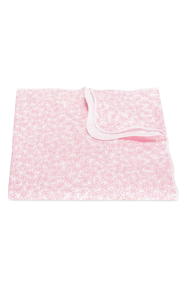 Matouk Margot 500 Thread Count Cotton Percale Duvet Cover, Main, color, Blush