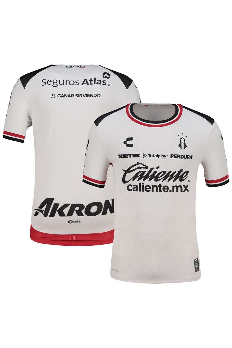 Men's Charly  Gray Club Atlas 2025/26 Away Authentic Jersey, Main, color, Gray