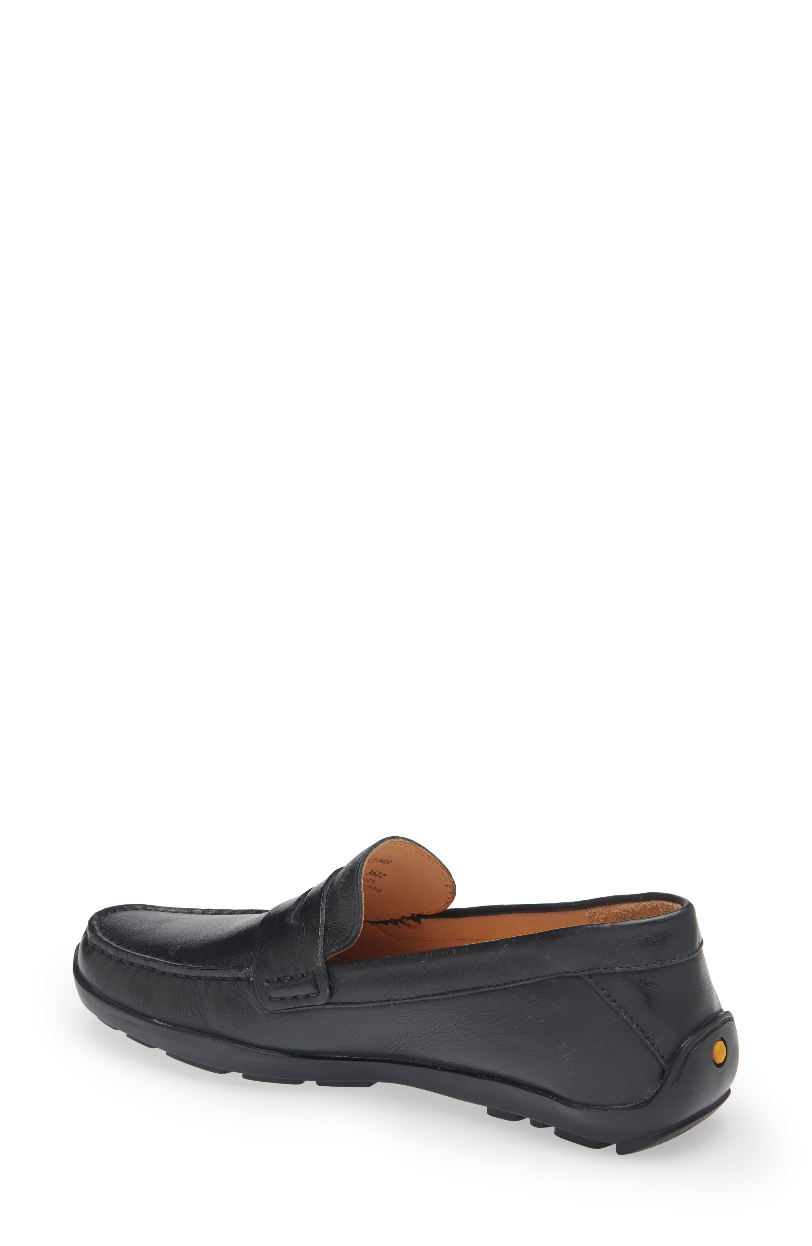Samuel Hubbard Free Spirit Driver Loafer, Alternate, color, Black Leather
