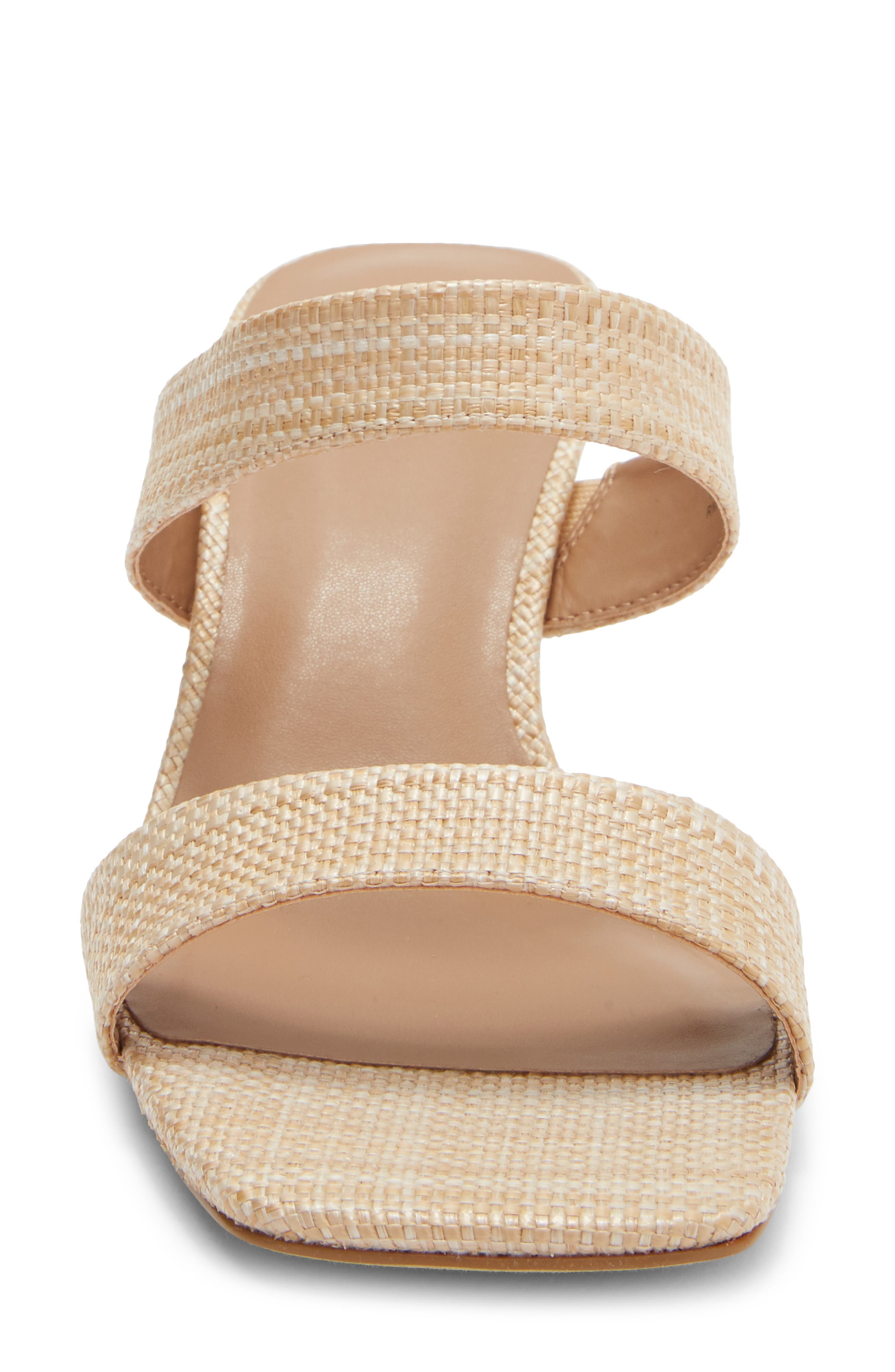 Abound Dalia Heeled Sandal, Alternate, color, Natural Raffia