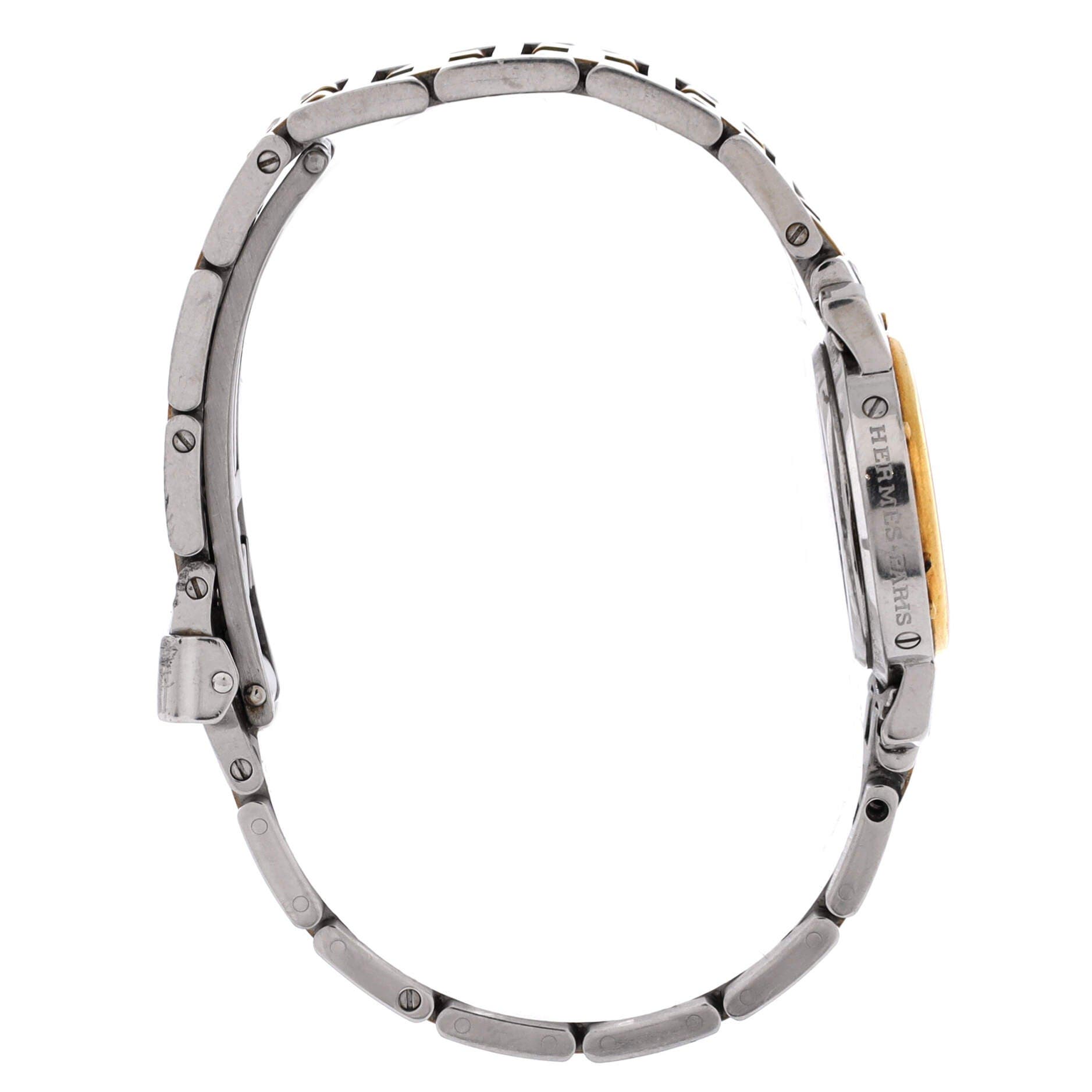 Clipper Quartz Watch Stainless Steel with Plated Metal 24, Alternate, color, Metallic Silver