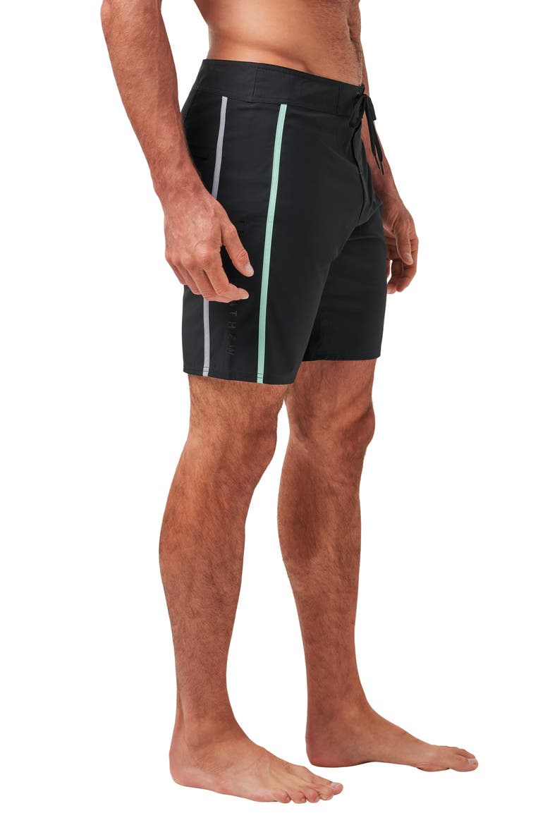 Making it Reef Board Shorts, Alternate, color, BLACK