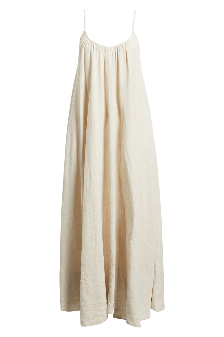 Lanae Linen Maxi Sundress, Alternate, color, LINEN
