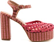 Andrea Gomez Beatriz  Raffia Platform