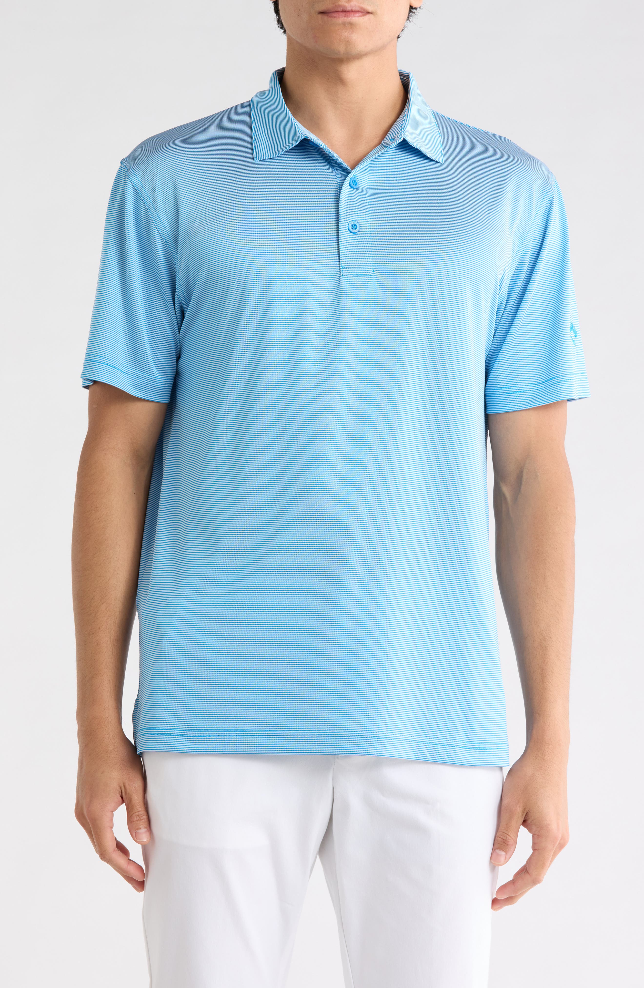 Callaway Fine Line Stripe Polo
