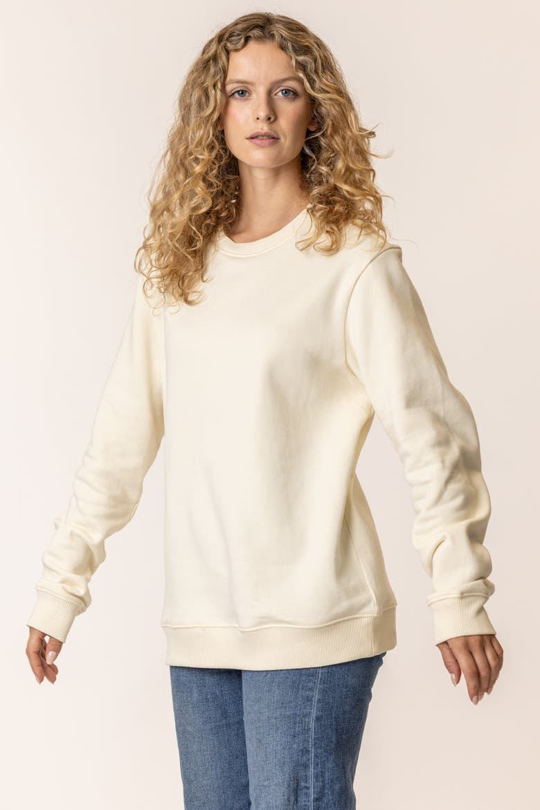 Organic Cotton Sweatshirts, Main, color, Natural