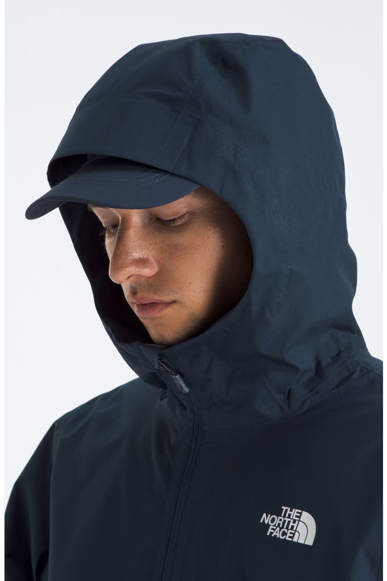 Quest Mono Hooded Waterproof Jacket, Alternate, color, SUMMIT NAVY