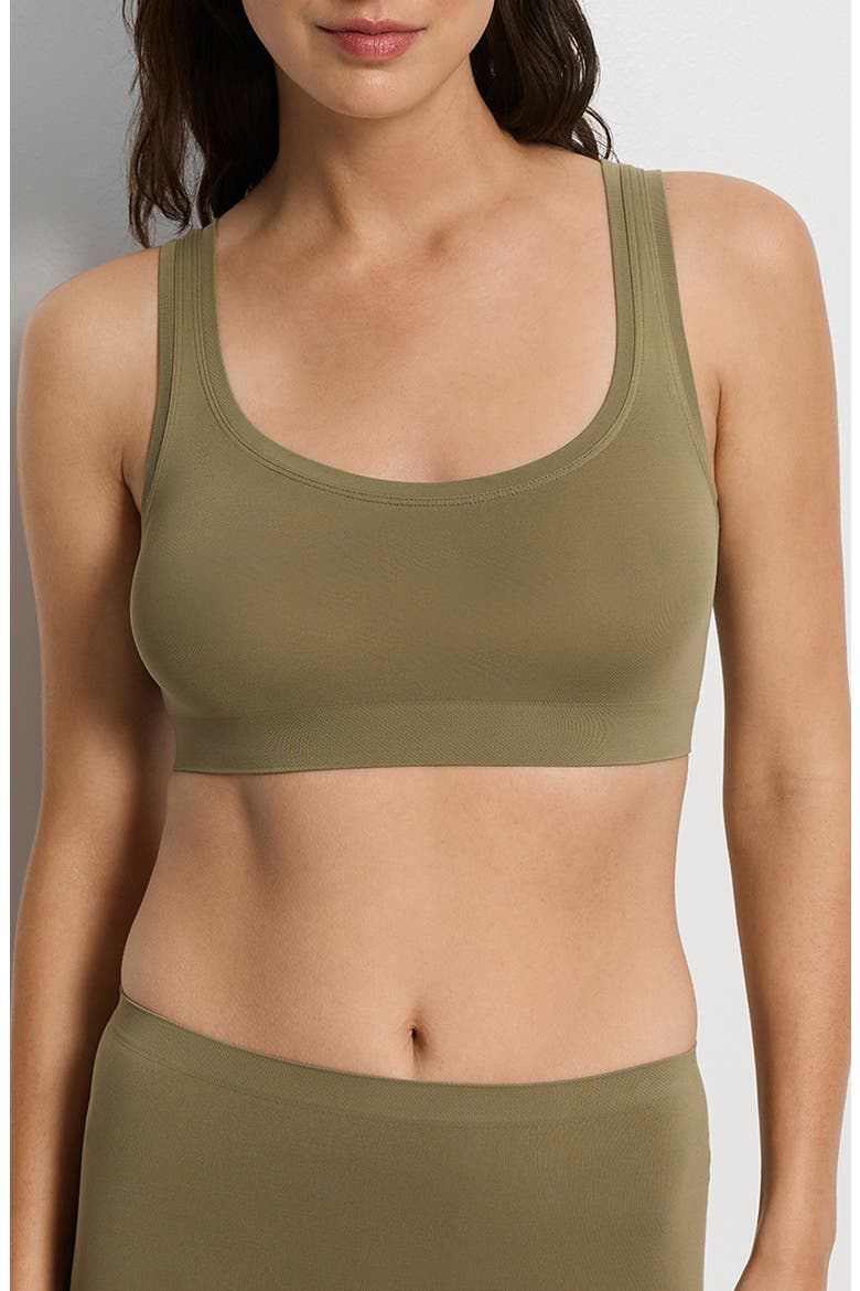 Touch Feeling Crop Top, Main, color, COVERT GREEN
