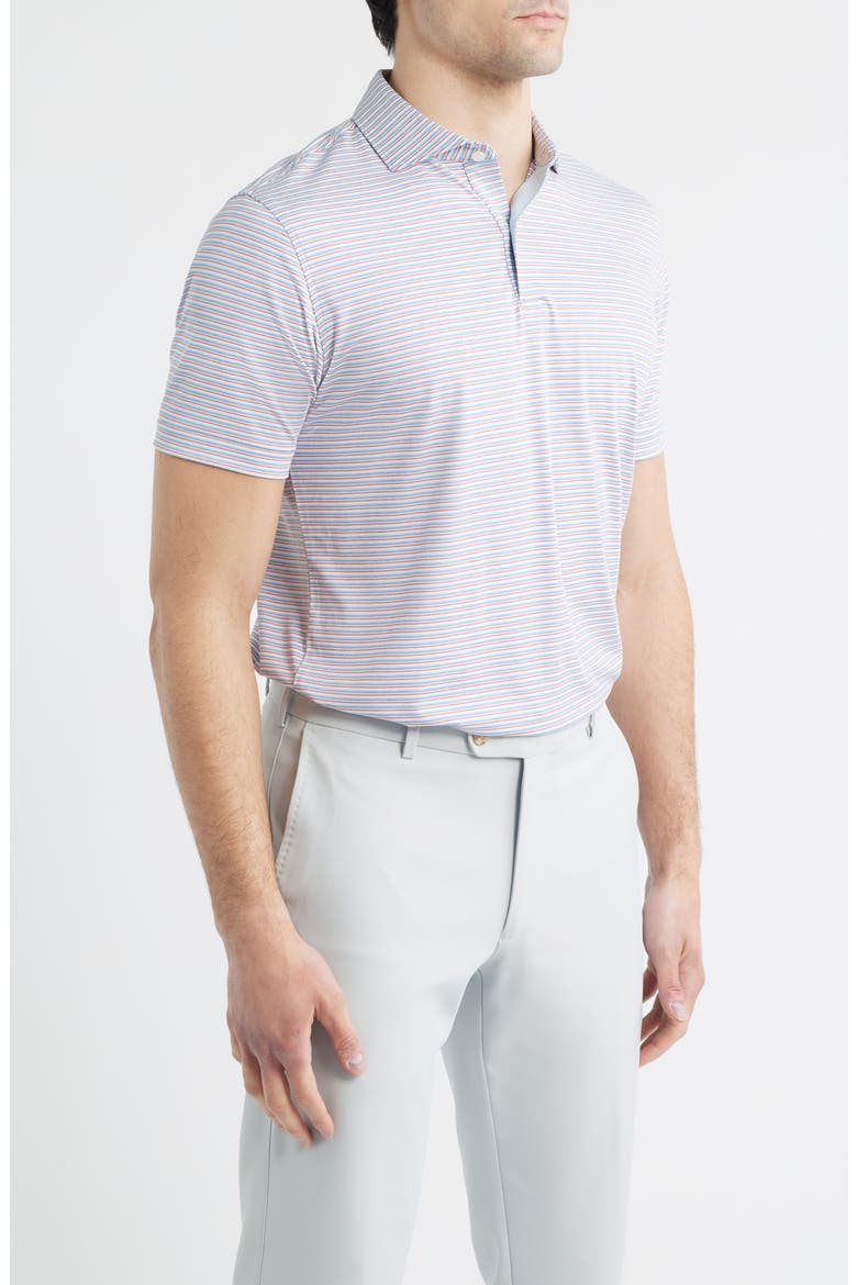 Alda Performance Jersey Golf Polo, Alternate, color, BLUE FROST