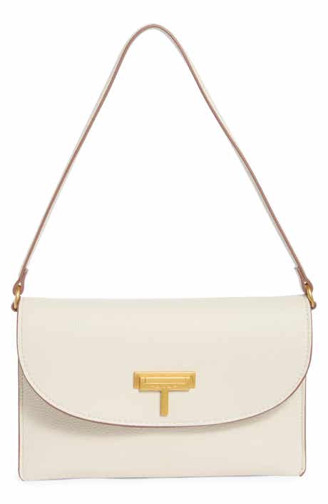 Harlan Faux Leather Shoulder Bag