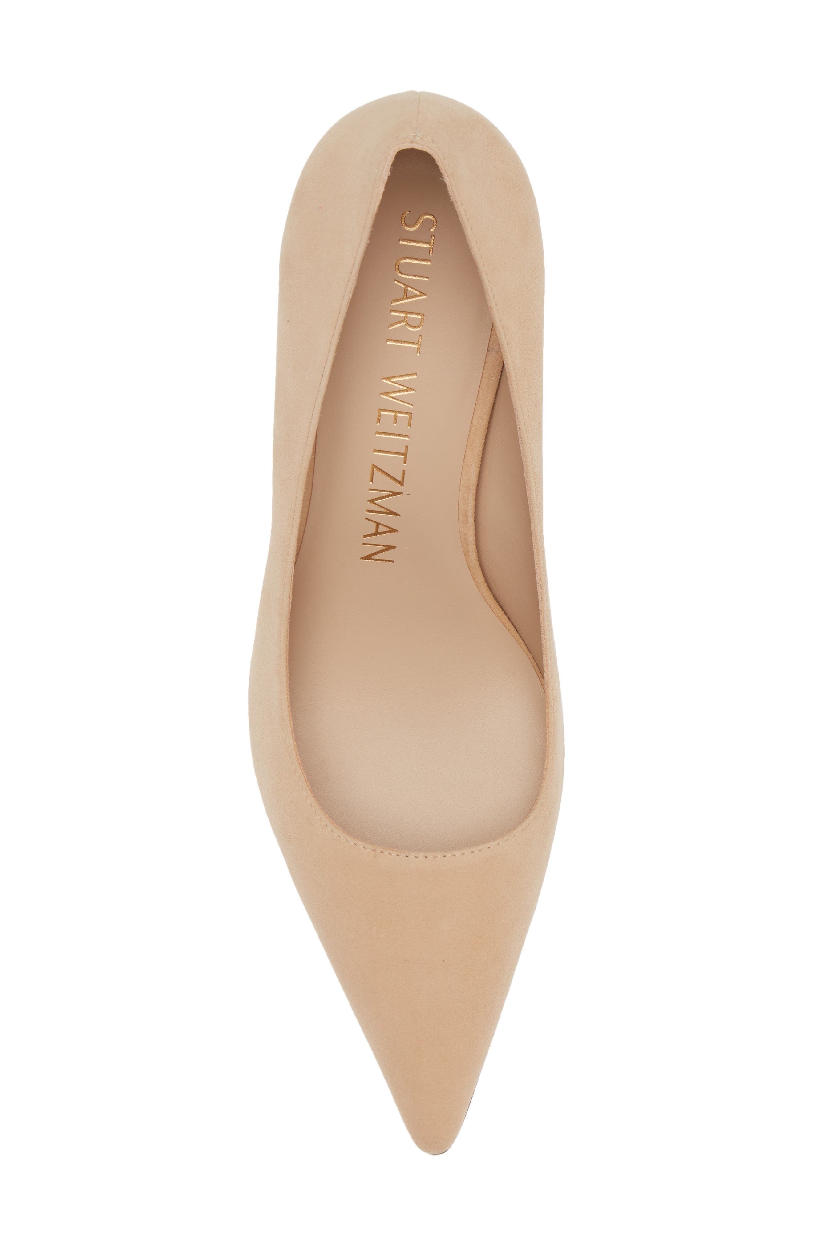 75 Pointed Toe Pump, Alternate, color, ADOBE