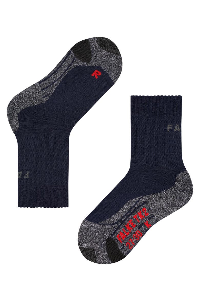TK2 Explore Hiking Socks, Alternate, color, Marine