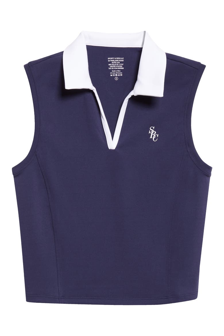 Sports Crop Polo Vest (Women) | Nordstrom
