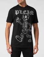 PHILIPP PLEIN T-Shirt Round Neck Ss Skeleton Men