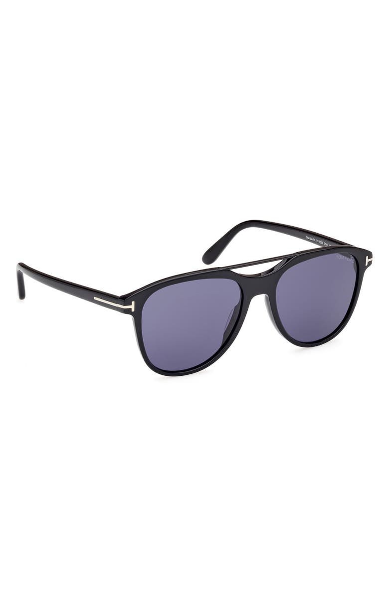 TOM FORD Damian 54mm Pilot Sunglasses, Alternate, color, 
