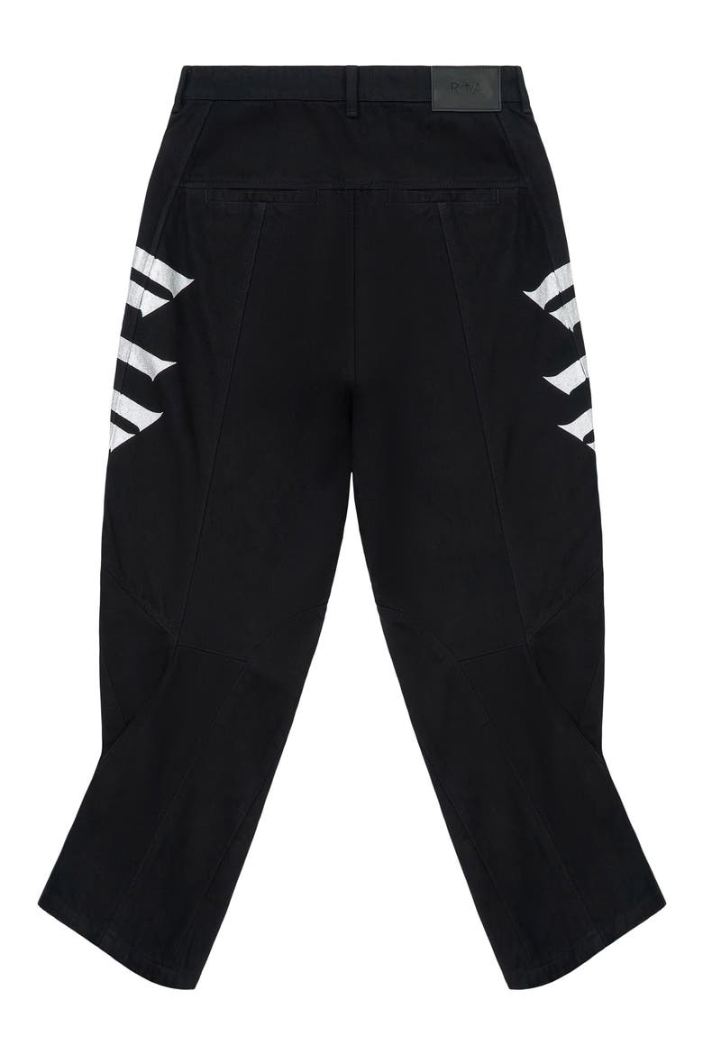 Alwin Moto Pants, Alternate, color, BLACK