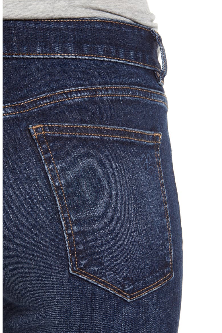 Instasculpt Florence High Waist Ankle Skinny Jeans, Alternate, color, WRITE