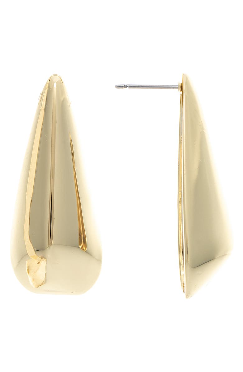 RIVKA FRIEDMAN Geometric Teardrop Earrings, Main, color, Gold