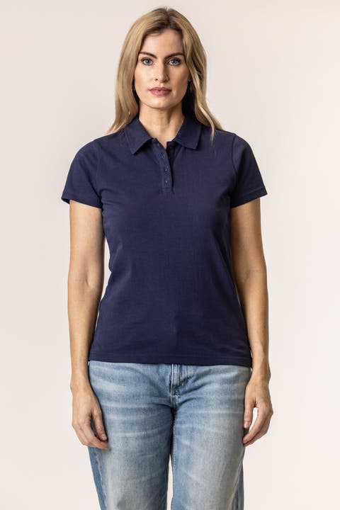 Women's Organic Cotton Polo Shirts