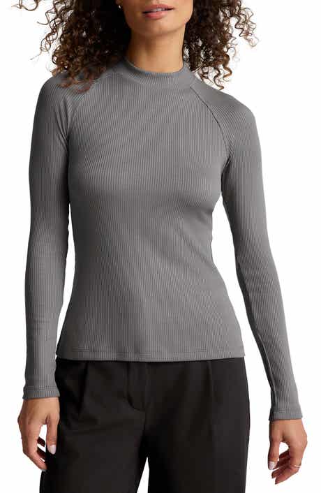 Beyond Yoga Contours Mock Neck Top