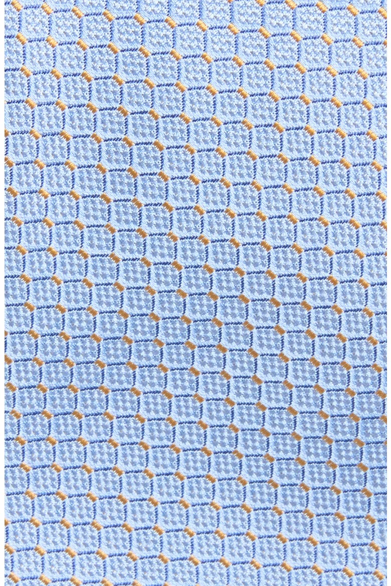 Geometric Silk Tie, Alternate, color, LIGHT BLUE