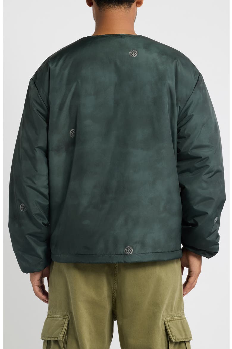 Reed Relaxed Liner Jacket, Alternate, color, DEEP FOREST PIN PRINT