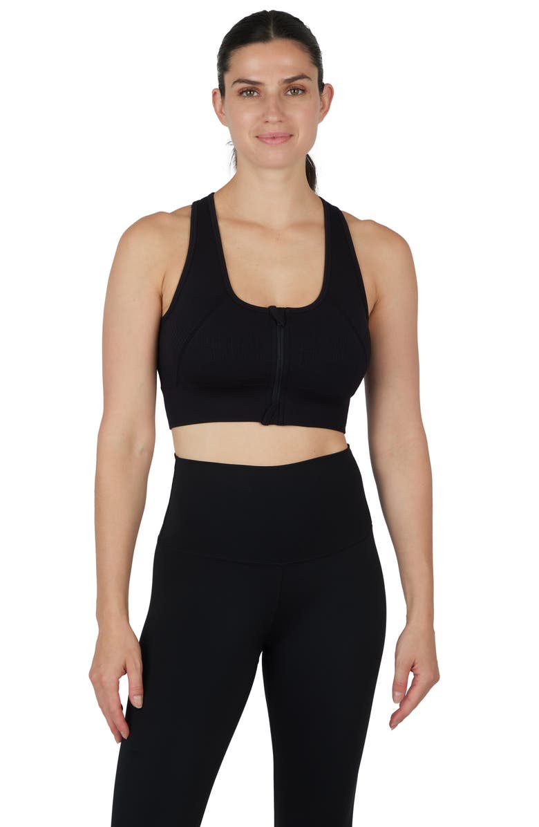90 DEGREE BY REFLEX Seamless Cody Sports Bra, Alternate, color, 