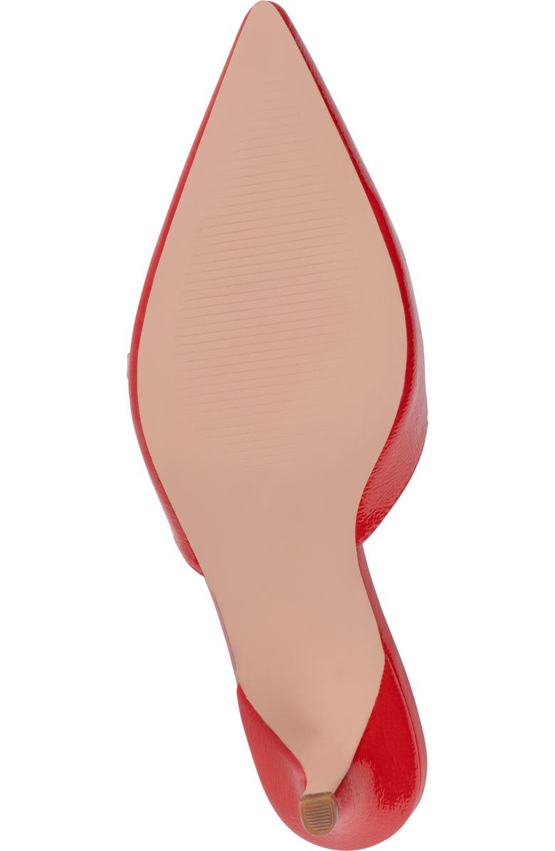 GOOD CHOICE NEW YORK Simone Pointed Toe Mule, Alternate, color, Red