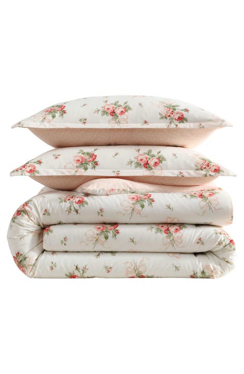 Ribbon Bouquet Comforter Set