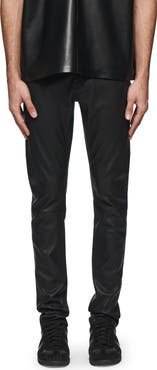 PURPLE BRAND Leather Skinny Pants