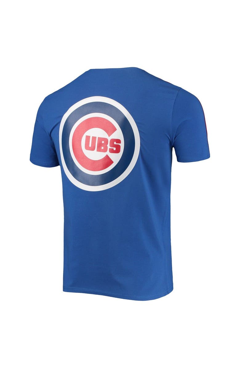 PRO STANDARD Men's Pro Standard Royal/ Chicago Cubs Taping T-Shirt, Alternate, color, 