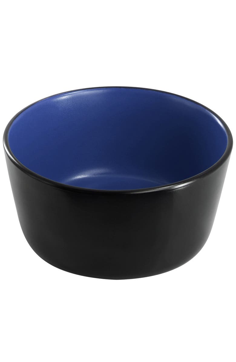 Elama Bacarra 16 Piece Stoneware Dinnerware Set, Alternate, color, Blue