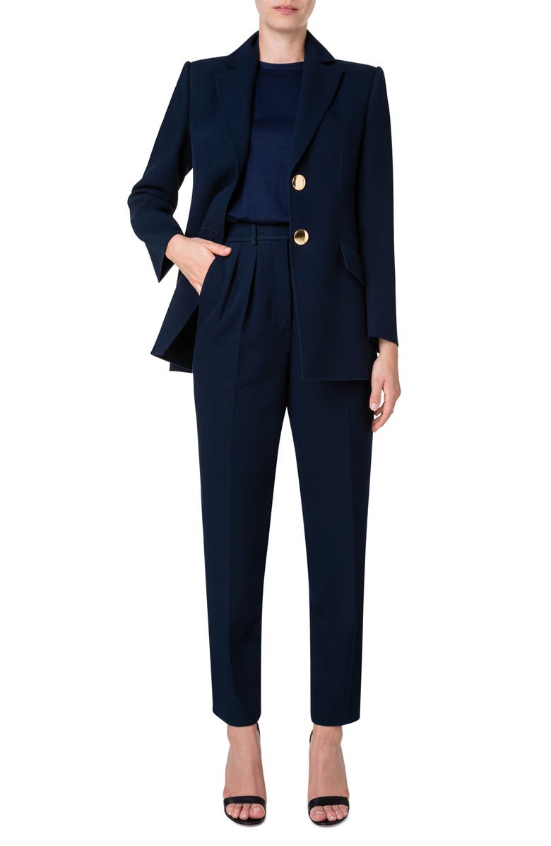 Akris Matthieu Cotton Twill Blazer, Alternate, color, 