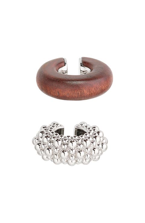 Set of 2 Mismatched Ear Cuffs