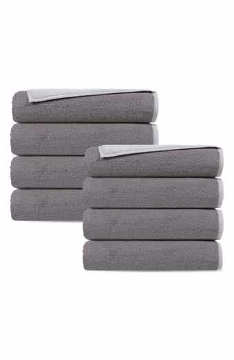 DePera Double Face 8-Piece Turkish Cotton Washcloths
